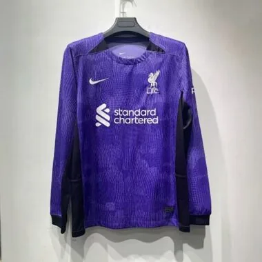 23-24 Liverpool Third Kit Long Sleeve Shirt Cheap Jerseys Yupoo