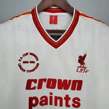 85-86 Retro Liverpool Soccer Jersey Third Away