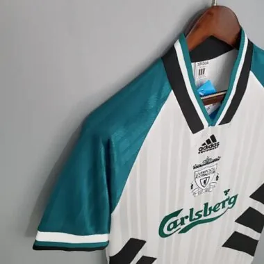 93-95 Retro Liverpool Soccer Jersey Away