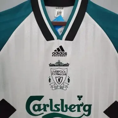 93-95 Retro Liverpool Soccer Jersey Away