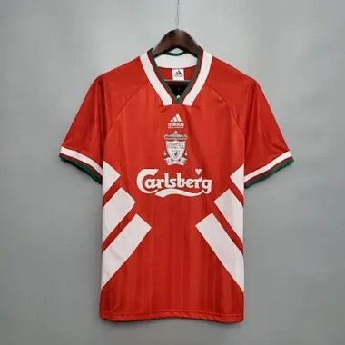 93-95 Retro Liverpool Soccer Jersey Home