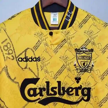 94-96 Retro Liverpool Soccer Jersey Third Away