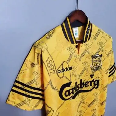 94-96 Retro Liverpool Soccer Jersey Third Away