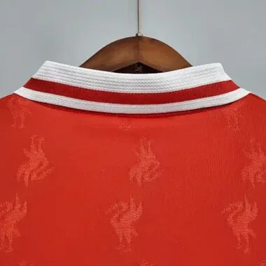 96-97 Retro Liverpool Soccer Jersey Home