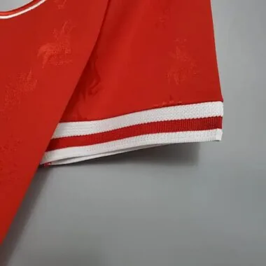 96-97 Retro Liverpool Soccer Jersey Home