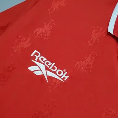 96-97 Retro Liverpool Soccer Jersey Home