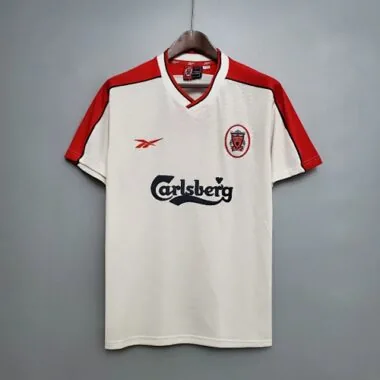 98-99 Retro Liverpool Soccer Jersey Away