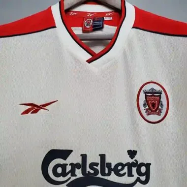 98-99 Retro Liverpool Soccer Jersey Away