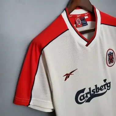 98-99 Retro Liverpool Soccer Jersey Away