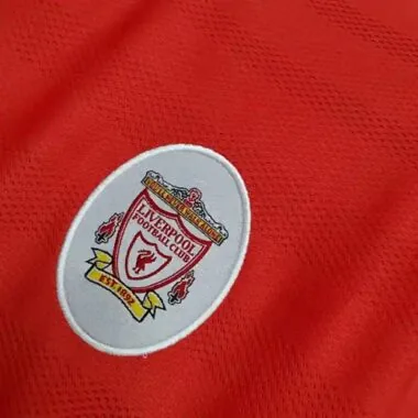 1998 Liverpool Soccer Jersey Home