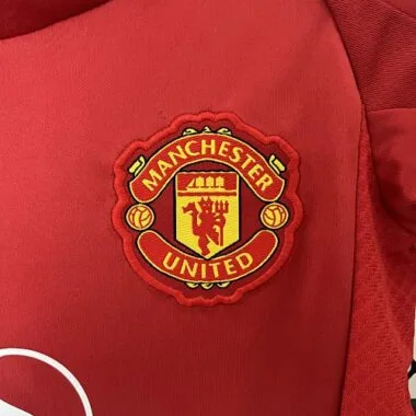 24-25 Manchester United Home Kid Kits Children Apparel