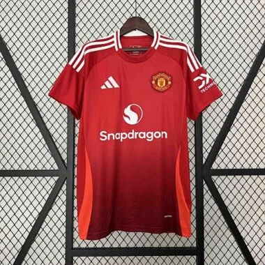 24-25 Manchester United Home Kit Soccer Uniform