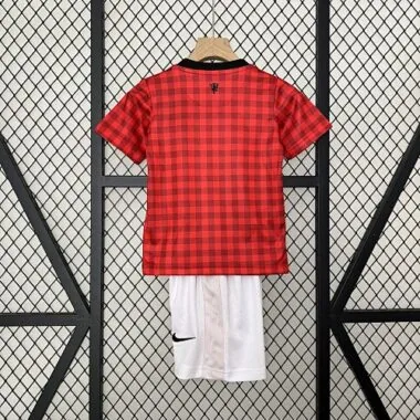 12-13 Manchester United Home Retro Kid Kits Youth Apparels