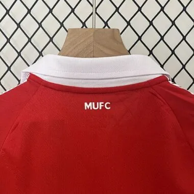 10-11 Manchester United Home Retro Kid Kits Youth Apparels