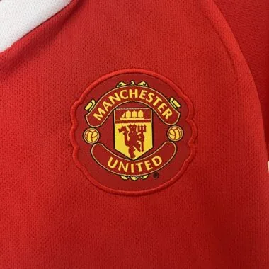10-11 Manchester United Home Retro Kid Kits Youth Apparels