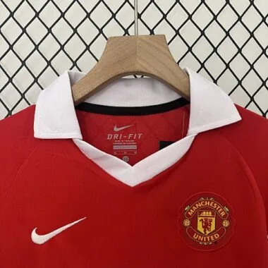 10-11 Manchester United Home Retro Kid Kits Youth Apparels