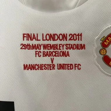 10-11 Manchester United Away Champions League Retro Kid Kits Youth Apparels