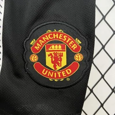 10-11 Manchester United Away Champions League Retro Kid Kits Youth Apparels