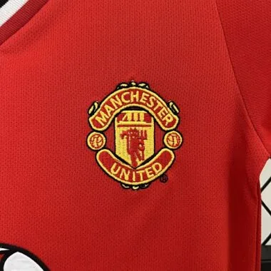 00-01 Manchester United Home Retro Kid Kits Youth Apparels