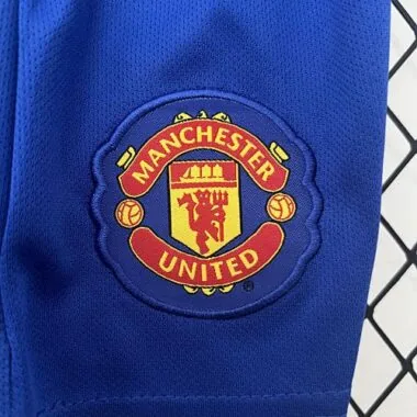 08-09 Manchester United Third Retro Kid Kits Children Sets