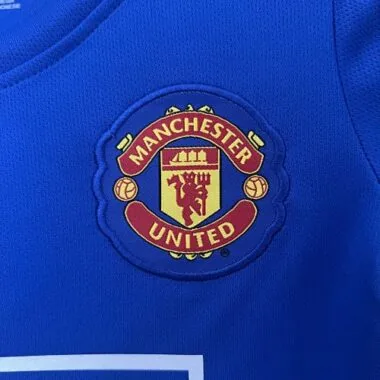 08-09 Manchester United Third Retro Kid Kits Children Sets