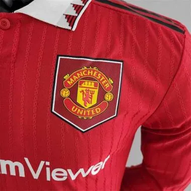 2022/23 Manchester United home long sleeve 3