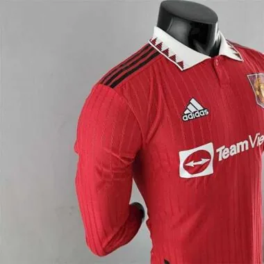 2022/23 Manchester United home long sleeve 3