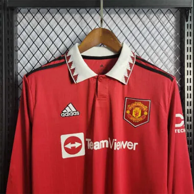 22-23 Manchester United home long sleeve