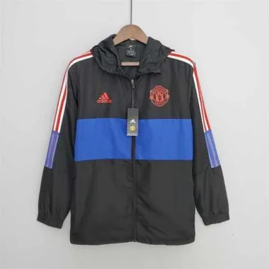 22-23 Manchester United blackblue windbreaker