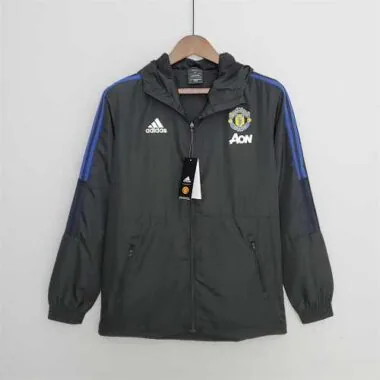 22-23 Manchester United black windbreaker
