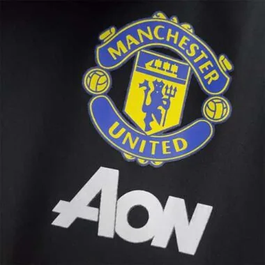 22-23 Manchester United zwarte windjack