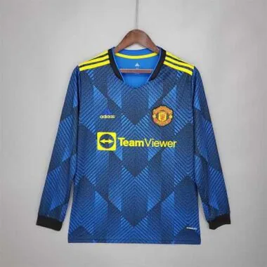 21-22 Manchester United third away long sleeve