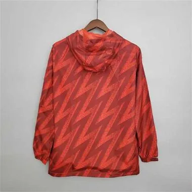 21-22 Manchester United red windbreaker