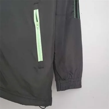 2021/22 Manchester United Black and Grey Camouflage Windbreaker
