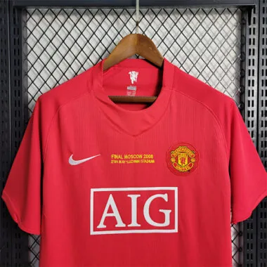 07-08 Manchester United Champions League version home