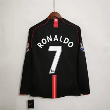 07-08 Manchester United away long sleeve