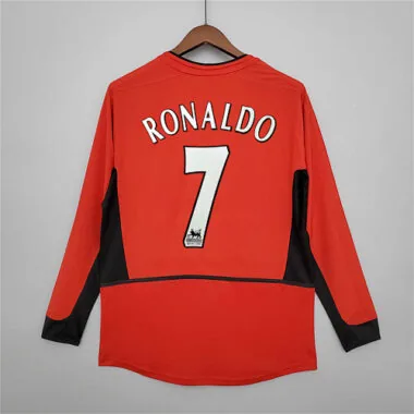 02-04 Manchester United home long sleeve