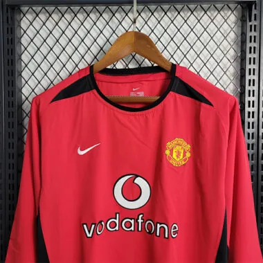 02-04 Manchester United home long sleeve
