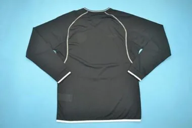 00-02 Manchester United away black long sleeve