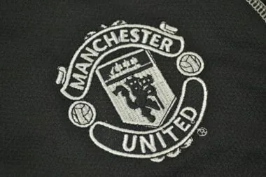 00-02 Manchester United away black long sleeve
