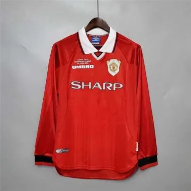 99-00 Manchester United home long sleeve
