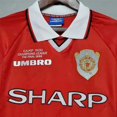 99-00 Manchester United home long sleeve