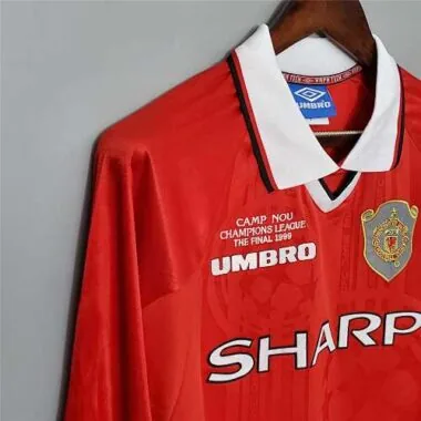 99-00 Manchester United home long sleeve