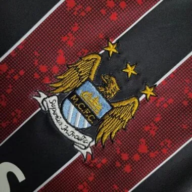 08-09 Retro Manchester City Away S-XXL Cheap Soccer Jerseys