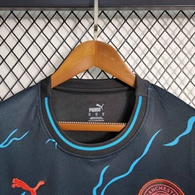 23-24 Manchester City Third away size S-4XL Soccer Jerseys