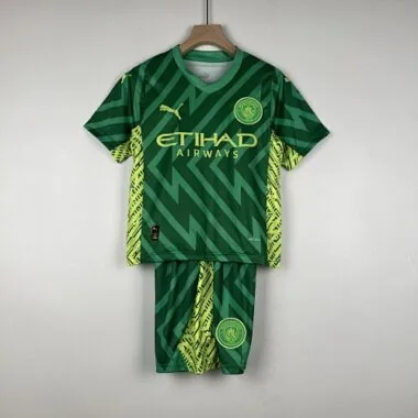 2023/24 Kids Goalkeeper Manchester City Size