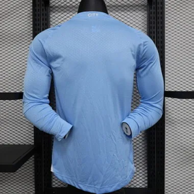 23-24 Manchester City Home Player Version Long Sleeve Soccer Jerseys Yupoo
