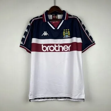 97-98 Retro Manchester City Away S-XXL