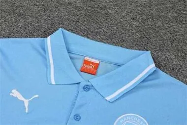 Manchester City Polo sky blue