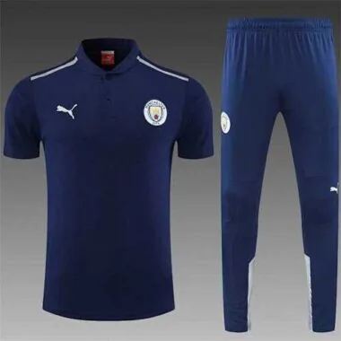 Manchester City Polo deep sapphire blue